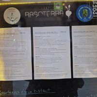 Menú (trilingüe) at Rasoterra in Barcelona