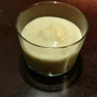 dessert, suuper tasty. vegan at Rasoterra in Barcelona