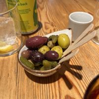 Olives  at Rasoterra in Barcelona