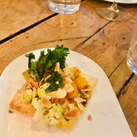 Crispy kale at Rasoterra in Barcelona