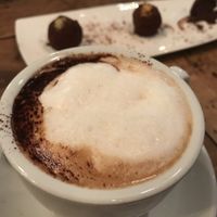 Cappuccino and Truffles at Rasoterra in Barcelona