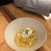 Dessert at Rasoterra in Barcelona