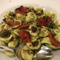 Pesto pasta  at Rasoterra in Barcelona