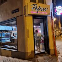 Entrance at Pepas Vegan Frituur in Leuven