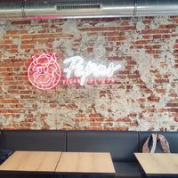 Déco at Pepas Vegan Frituur in Leuven