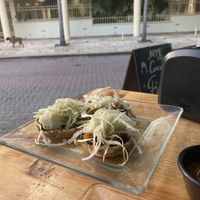 Sopes  #Veganuary at La Vieja Escuela in Playa Del Carmen