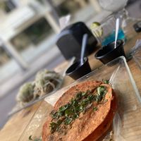 Quesadilla #Veganuary at La Vieja Escuela in Playa Del Carmen