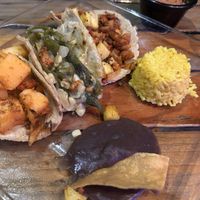 Taco special  at La Vieja Escuela in Playa Del Carmen