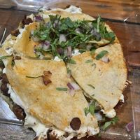 Gringa de pastor  at La Vieja Escuela in Playa Del Carmen