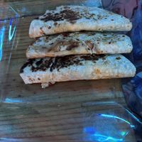 Quesadillas  #Veganuary at La Vieja Escuela in Playa Del Carmen