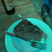 Carrot cake  #Veganuary at La Vieja Escuela in Playa Del Carmen