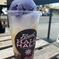 Vegan halo halo   at B Sweet Dessert Bar in Los Angeles