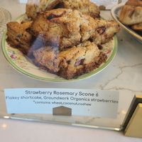 Fabulous scone! at Orange & Blossom Patisserie in Portland