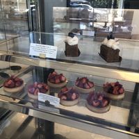Pastry display   at Orange & Blossom Patisserie in Portland