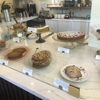 Pastry display  at Orange & Blossom Patisserie in Portland