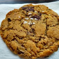 Chocolate chip cookie at Orange & Blossom Patisserie in Portland