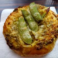 Snap Pea Pastry at Orange & Blossom Patisserie in Portland
