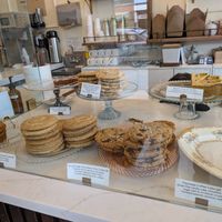 Almost closing time so limited selection at Orange & Blossom Patisserie in Portland