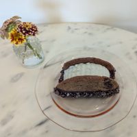 Vanilla & Chocolate Chip Ice Cream Sandwich at Orange & Blossom Patisserie in Portland