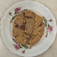 White Chocolate and Milk Chocolate Cookie at Orange & Blossom Patisserie in Portland