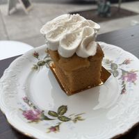 GF Cake with Coconut Cream   at Orange & Blossom Patisserie in Portland