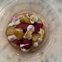 Plum Almond Tart   at Orange & Blossom Patisserie in Portland