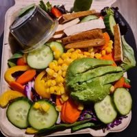 Green salad with Tofu at Alimento in San Francisco