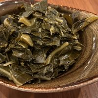 Collard greens  at Hickory & Hazel in Atlanta