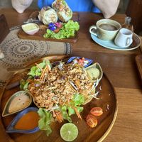 Vegan tacos and falafel wrap  at Pure Vegan Heaven - Old Town in Chiang Mai