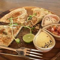 Avocado guac quesadilla  at Pure Vegan Heaven - Old Town in Chiang Mai