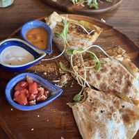 Mushroom quesadilla   at Pure Vegan Heaven - Old Town in Chiang Mai