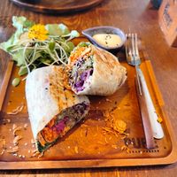 Burrito at Pure Vegan Heaven - Old Town in Chiang Mai