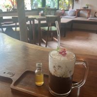 Raw cacao mocha   at Pure Vegan Heaven - Old Town in Chiang Mai