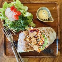 Falafel wrap (189 THB)  at Pure Vegan Heaven - Old Town in Chiang Mai