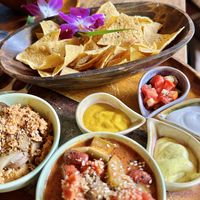 Pure’s loaded nachos (169 THB)  at Pure Vegan Heaven - Old Town in Chiang Mai