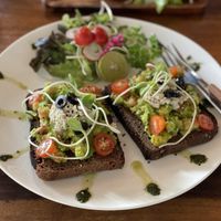 Avocado feta toast - Pure Vegan Heaven, Chiang Mai  at Pure Vegan Heaven - Old Town in Chiang Mai