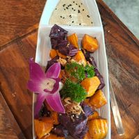 sweet potatoes at Pure Vegan Heaven - Old Town in Chiang Mai