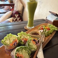Summer rolls   at Pure Vegan Heaven - Old Town in Chiang Mai