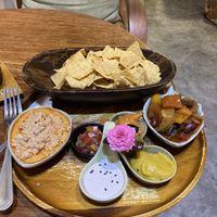 Nachos (189 baht)  at Pure Vegan Heaven - Old Town in Chiang Mai