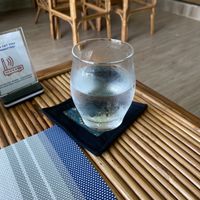 Free water!   at Cambodhi in Kampot