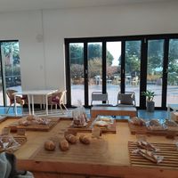 Nice inside and outside at Bakery Café in Seogwipo