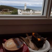 Awesome scenery at Lightkeeper's Café in Cape Otway