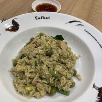 Green curry rice   at Krua Boon - Silom - ครัวบุญ in Bangkok