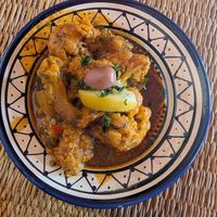 Cauliflower at Zayna Moroccan Taste in Casablanca