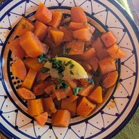 Carrot salad at Zayna Moroccan Taste in Casablanca