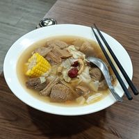 藥膳猴頭菇拉麵 at Rude Vegetarian Noodle World in New Taipei City