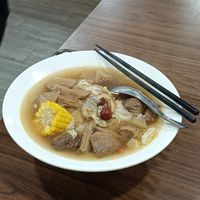 藥膳猴頭菇拉麵 at Rude Vegetarian Noodle World in New Taipei City