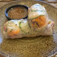 Summer rolls   at FOODSTOCK Bistro in Prague