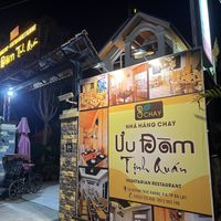 Outside the restaurant   at Ưu Đàm Tịnh Quán in Da Lat