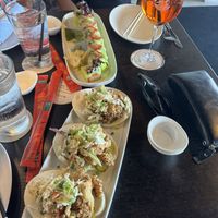 Bao buns and veggie roll   at Oceans 234 in Deerfield Beach